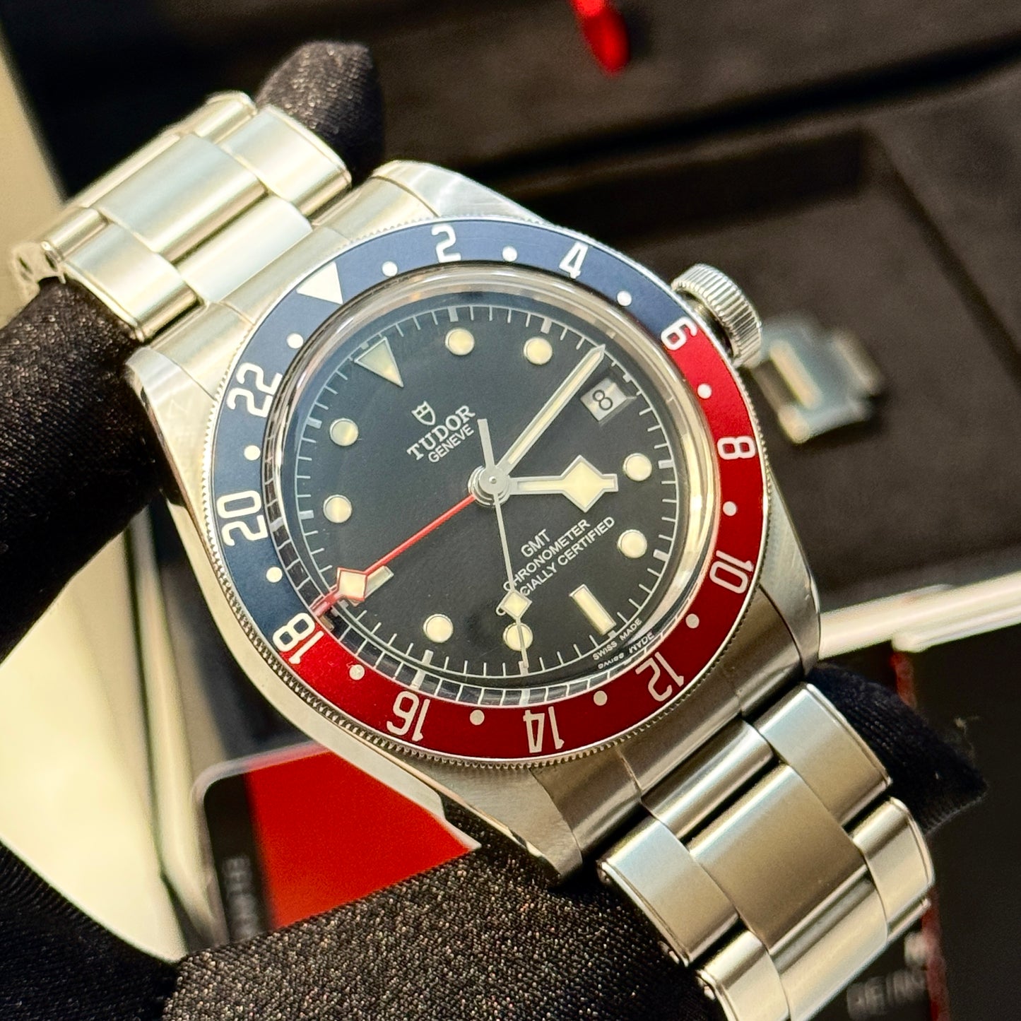 Tudor Black Bay GMT Pepsi Fullset