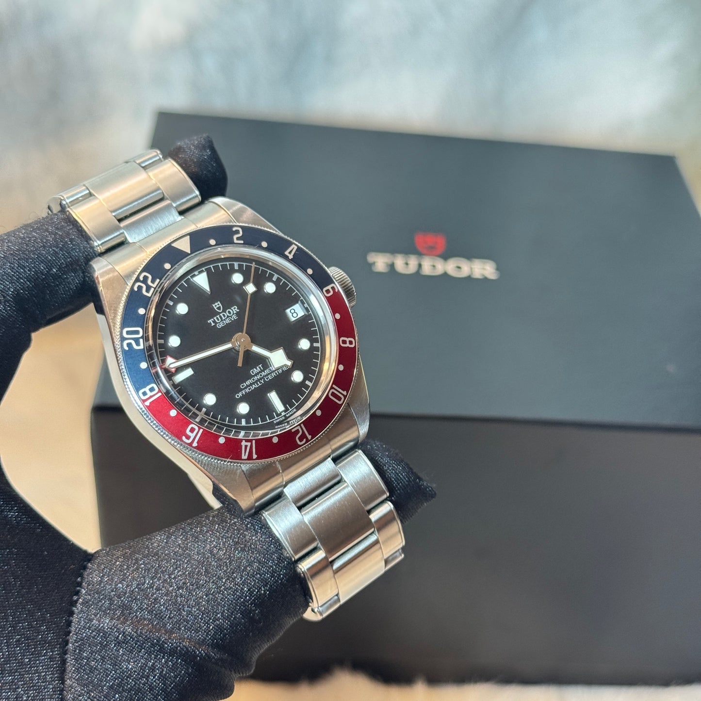 Tudor Black Bay GMT Pepsi Fullset
